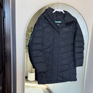 Marmot Varma Midnight Black Quilted Jacket